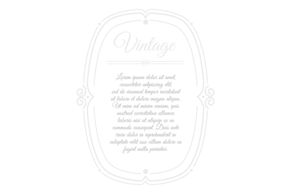 Download Vintage Elegant Frame. Wedding Romantic - Frame Collection