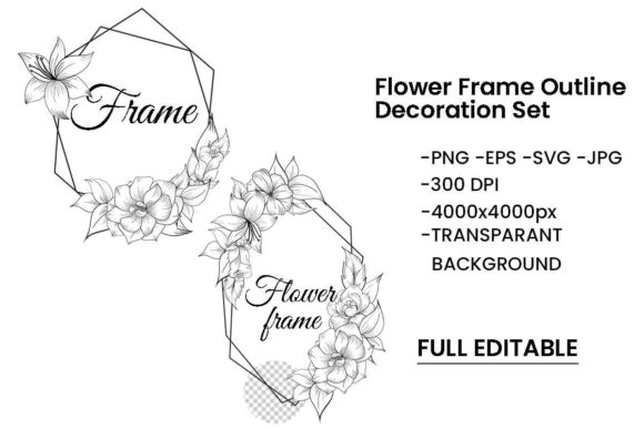 Download Flower Frame Border Decoration - Frame Collection