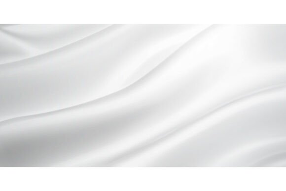 Download White Satin Fabric with Soft Folds. - White Collection