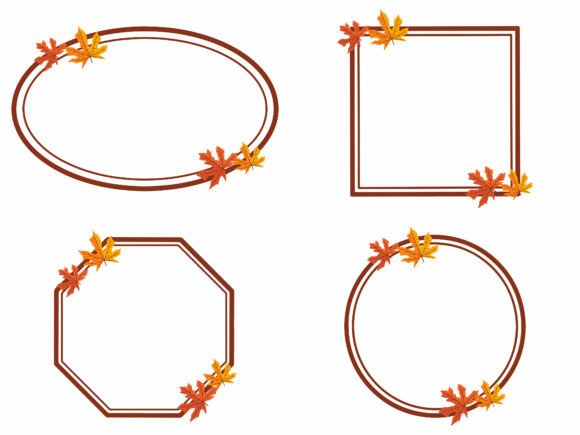 Download Autumn Leaf Frame Background - Frame Collection