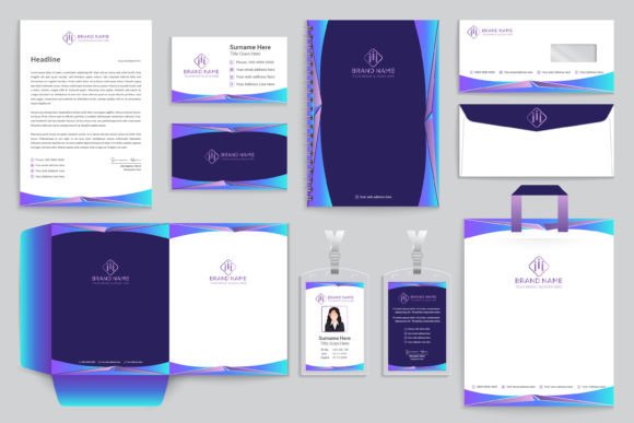 Download Stationery Design Professional Design - Stationery design Collection