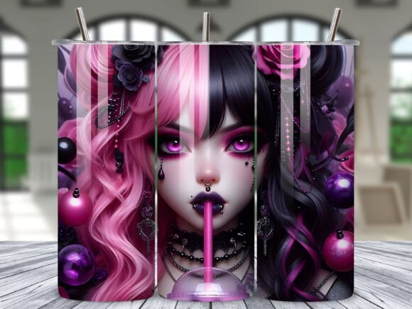 Download Anime Fusion Character Art Tumbler Wrap - Tumbler wrap Collection