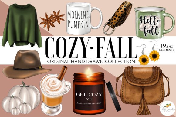 Download Cozy Fall Clipart | Fall Fashion Clipart - Fall fashion clipart Collection
