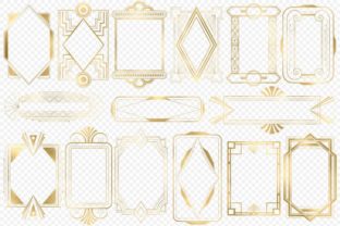 Download Gold Art Deco Frames - Frame Collection