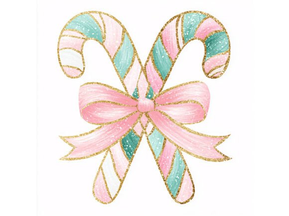 Download 10 JPG Pastel Candy Cane Set - Candy cane Collection