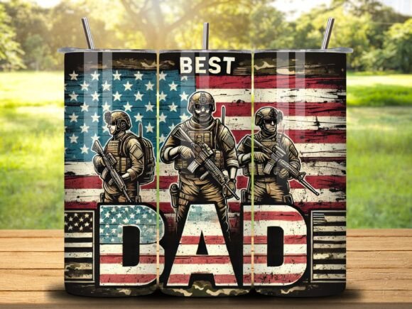 Download Best Dad Tumbler Wrap Sublimation Vol.4 - Tumbler wrap Collection