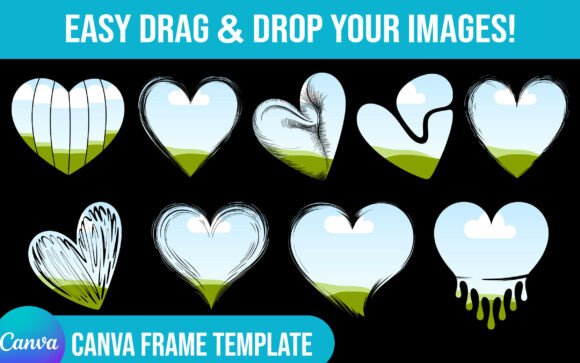 Download Editable Valentine’s Day Canva Frame - Frame Collection
