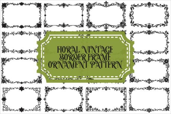 Download Elegant Frame with Decorative Border - Frame Collection