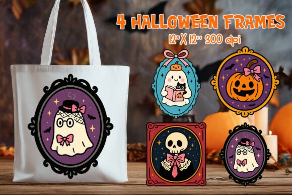 Download Coquette Halloween Vintage Frame Clipart - Frame Collection